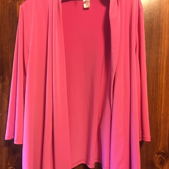 Soft works pink cardigan women’s size xl - Picture 1 of 5
